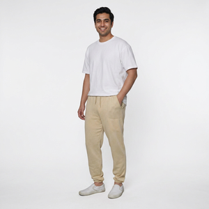 Pantalons de survêtement athlétiques pour hommes Joggers Confortables à porter au quotidien Pantalons de survêtement décontractés Pantalons en toile grande taille Techniques brodées - Product Image 1