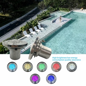 Lumière de <span class=keywords><strong>piscine</strong></span> SPA à changement de couleur 6W pour <span class=keywords><strong>piscine</strong></span> creusée, <span class=keywords><strong>ampoule</strong></span> LED RGB 12V pour <span class=keywords><strong>piscine</strong></span>, remplacement d'<span class=keywords><strong>ampoule</strong></span> 100-<span class=keywords><strong>300W</strong></span> - Product Image 2