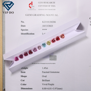 Zafiro Multicolor Cultivado en Laboratorio, Corte Corazón, Precio por Quilate, Gemas de Zafiro Cultivadas en Laboratorio - Product Image 2