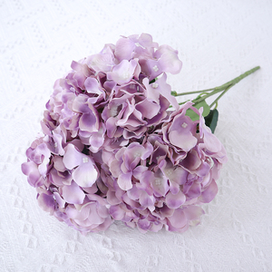 Jadflower Handmade Tùy Chỉnh Màu Sắc Nhân Tạo Lụa Tú Cầu Bó Hoa Cho Đám Cưới Giáng Sinh Tốt Nghiệp Năm Mới Trang Trí Nội Thất-Không Thấm Nước - Product Image 4