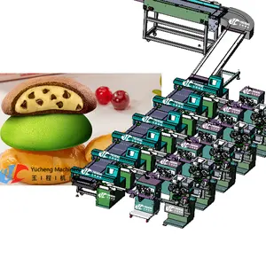 YUCHENG Línea completamente automática Máquina para hacer galletas Línea de procesamiento de galletas