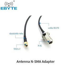 สายต่อขยาย Ebyte XC-NK-SJ-300 50Ω 3 เมตร สำหรับขั้วต่อแบบ N-type พร้อมเกลียวใน หัวต่อแบบ N ตัวเมีย ต่อกับสายต่อขยาย SMA-J - Product Image 4