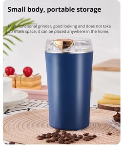 Mixeur portable en acier inoxydable pour noix, épices, haricots, usage domestique, lavable, manuel, pour aliments et café - Product Image 6