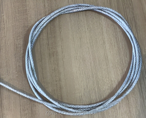 Câble métallique traité thermiquement SS 316 7x7 (noyau de 2,5 mm + revêtement en nylon de 0,5 mm) Total-3 mm Marque Yunhe - Product Image 5