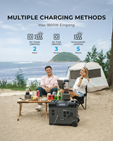 Générateur solaire OUKITEL P5000 PLUS, batteries 5120Wh, station de charge portable avec onduleur 3600W