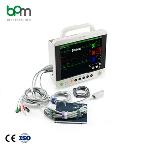 BPM-M1208 đa thông số 12 inch <span class=keywords><strong>TET</strong></span> <span class=keywords><strong>LCD</strong></span> hiển thị Pet Monitor cầm tay thú y multiparameter Monitor - Product Image 5