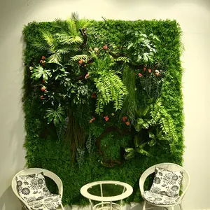 Living Wall Vertical Green Landscape Wall Decoration Plant Artificial