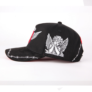 <span class=keywords><strong>Gorra</strong></span> de Béisbol Personalizada de Fábrica al por Mayor para Hombre, de 5 Paneles, Ante Forrado en Satén con Bordado <span class=keywords><strong>3D</strong></span> y Logo Personalizado - Product Image 5