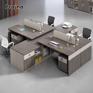 Escritorio de muebles de oficina de lujo, escritorio de madera para ordenador, mesa de trabajo para ordenador de oficina, hogar y oficina - Product Image 1