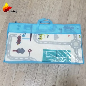 Tapis De Jeu 200x180x1cm, Pliable, Grand Tapis De Jeu Epais, Réversible, Imperméable, Portable, Non Toxique Pour Enfants - Product Image 6