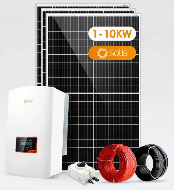 Prezzo di fabbrica 3KW 5KW sistemi solari off Grid sistema completo di energia solare 5kw Kit di energia solare prezzo