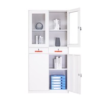 Armoire de classement commerciale moderne en acier, écologique, avec 2 tiroirs, pour bureaux, maisons, écoles, usines, ateliers