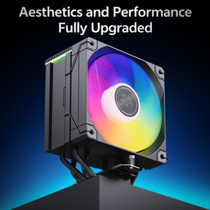 Snowman argb <span class=keywords><strong>CPU</strong></span> <span class=keywords><strong>Cooler</strong></span> 4 đồng ống nhiệt tản nhiệt PWM Fan phổ núi cho Intel cho AMD Máy tính để bàn PC sử dụng cho <span class=keywords><strong>CPU</strong></span> làm mát - Product Image 2