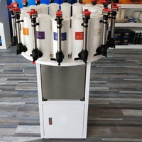 Distributeur de peinture avec moteur agitateur et capacité de mélange pour produits chimiques à haute vitesse