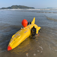 Bateau d'appât de pêche Kontiki à longue ligne pour un déploiement d'appât à distance accrue