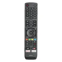 Télécommande de remplacement universelle adaptée aux téléviseurs Hisense 4K UHD EN3D39 avec touches multimédias dédiées, modèles H45N5750, H50N6800, H50N5900