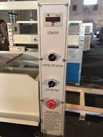 Machine de découpe CNC semi-automatique HUAHENG pour semelles en cuir et EVA, robuste et durable, avec moteur à roulement et contrôle PLC, 380V