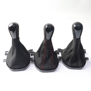 Car <b>Gear</b> Shift <b>Knob</b> Dust Cover Black With White Red Line Washable for HOLDEN VY VZ COMMODORE - Product Image 1