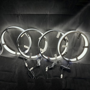 4 cái 17 \ "20 Hàng kép hàng thiết kế Trắng <span class=keywords><strong>LED</strong></span> bánh xe giọng chiếu sáng <span class=keywords><strong>Kit</strong></span> cho tự động bên ngoài tăng cường trực quan hấp dẫn - Product Image 2