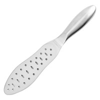 Brosse à pieds double face en acier inoxydable Logo personnalisé Extracteur de callosités Racloir de talon Outil de nettoyage des pieds avec 4 formes