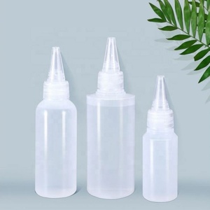 High Quality 120ml Soft Squeeze Bottle Glue Plastic Soft Squeeze Long Spout Bottle With Screw <b>Cap</b> - Product Image 6