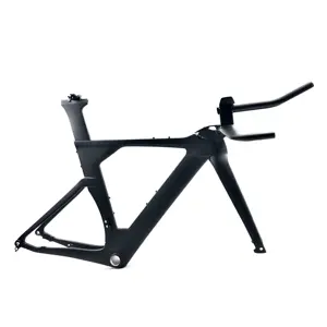 Hong Fu Voll carbon Fahrrad Triathlon Carbon TT Rennrad rahmen