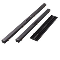 Nouvelle Mallette de Rangement pour Queue de Billard à Double Emplacement en Cuir PU et Plastique Rigide, pour Queue Monobloc, 3/4 ou 1/2, à Tête Large