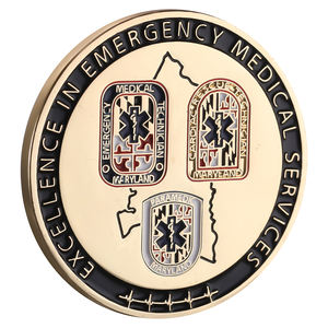 Monedas de Alta Calidad con Logotipo Personalizado, Moneda Conmemorativa 3D de Metal, Moneda de Oro Conmemorativa, Artesanía Metálica para Regalo de Premio de Equipo - Product Image 2