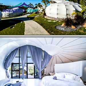 Prix pas cher Petit Sea Shell Glamping Hôtel Maison Sea Shell Tente Hôtel - Product Image 3