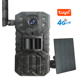 JerdedFo H2 야외 방수 야간 투시경 4G LTE 솔라 트레일 카메라 Ucon 앱 제어 동물 감시 사냥을위한 CMOS - Product Image 3