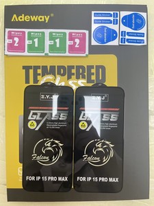 Adeway Tempered Glass bảo vệ màn hình cho iPhone 15 Pro Max 9H Độ cứng siêu rõ ràng dịch vụ OEM - Product Image 6