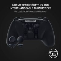 Manette de Jeu Sans Fil Razer Wolverine V2 Pro pour PlayStation 5 / PS5 PC HyperSpeed avec Boutons d'Action Tactiles Mécaniques Sans Fil