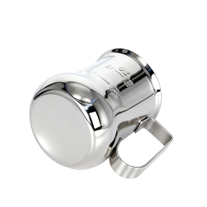 Pichet <span class=keywords><strong>à</strong></span> <span class=keywords><strong>lait</strong></span> professionnel pour barista, en acier inoxydable poli miroir, pour latte art, mesure et mousse, idéal pour les cafés et usage domestique - Product Image 2