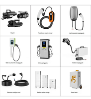 Cargador Solar Todo en Uno OLINK de 7kw, Estaciones de Carga para Vehículos Eléctricos de 15kwh y 30kwh, Estación de Energía para Vehículos Eléctricos con Aplicación para el Hogar, Sistema Completo Fuera de la Red