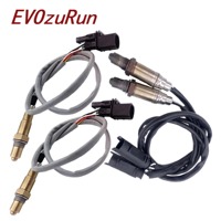 Lot de 4 capteurs d'oxygène Upstream+Downstream 234-5134 234-4473 2345134 2344473 pour BMW E46 325Ci 2003-2006 325i M56 2.5L