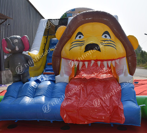 Divertido Tobogán Acuático Inflable para Adultos con Diseño de <span class=keywords><strong>León</strong></span>, Castillo Inflable para Entretenimiento en la Piscina - Product Image 4