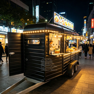 Oem Taco Mobile Food Truck Stainless Steel <b>Concession</b> <b>Trailer</b> With Full Kitchen - Product Image 2