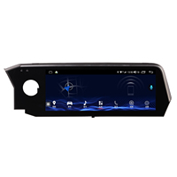 Autoradio Android QLED 8 cœurs 12,3 pouces pour Lexus ES 2018-2021, CarPlay sans fil, Plug & Play, écran tactile, unité multimédia