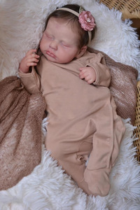 Muñeca Bebé Reborn Loulou de 19 Pulgadas, Muñeca Realista Hecha a Mano, Juguete de Alta Calidad, Regalo Popular para Niños - Product Image 5