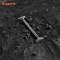 Barre de traction robuste Supro pour cadre de porte, sans vis, avec verrou de sécurité, barre de traction réglable pour la maison et la salle de sport