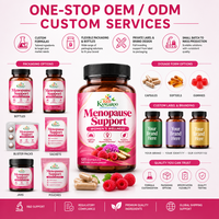 Compléments Hormonaux Féminins OEM, Compléments à Marque Blanche pour le Soutien du Métabolisme Énergétique, Capsules Personnalisées
