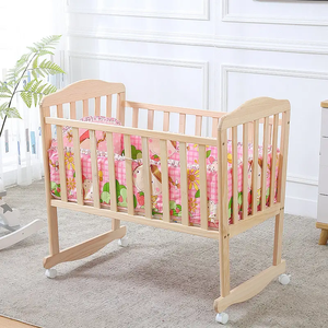 Competitively Priced Rectangular Toddler <strong>Cot</strong> Super Soft Design Includes Baby Crib Mattress <strong>Changing</strong> Mat Box for Hotel/Bedroom - Product Image 4