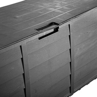 Jardin extérieur En Plastique Stockage Utilitaire Coussin De Poitrine Hangar Boîte 290L