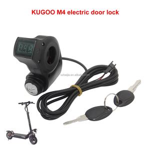 Pièces de rechange pour trottinette électrique KUGOO M4 10 pouces : Bouton d'accélération, affichage du voltmètre avec interrupteur de démarrage à clé pour trottinettes Kugoo M4 - Product Image 2