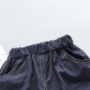 ชุดเสื้อผ้าแฟชั่นสำหรับเด็กผู้ชายชุดเสื้อกางเกงฮาเร็มแบบสั่งทำ - Product Image 4