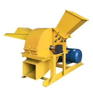 Multifunctional Home Use Wood Crusher Sawdust Hammer Mill with Cyclone for Efficient Wood Processing