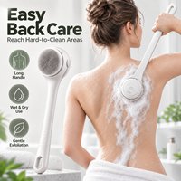 Brosse de douche électrique rechargeable pour le corps, brosse de bain électrique, machine à exfolier automatique, brosse corporelle électrique