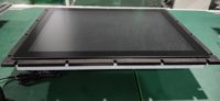 Moniteur LCD à écran tactile capacitif industriel intégré Écran LCD multimédia semi-extérieur haute luminosité pour distributeur de carburant