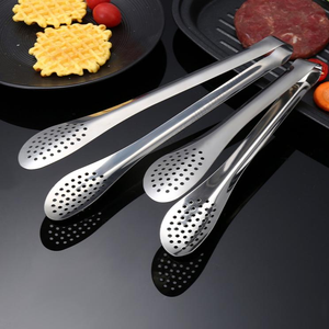 Pinzas Comerciales de Acero Inoxidable SYH411 para Alimentos, Barbacoa, Buffet, Carne, Pan y Especias - Utensilios de Cocina al por Mayor - Product Image 3