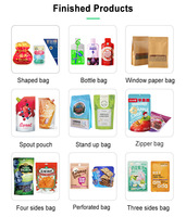 Machine de remplissage et de scellage Doypack à fermeture éclair pour aliments pour animaux de compagnie, idéale pour les aliments humides, les crèmes et les friandises pour chats, et les sachets de remplissage pour animaux.